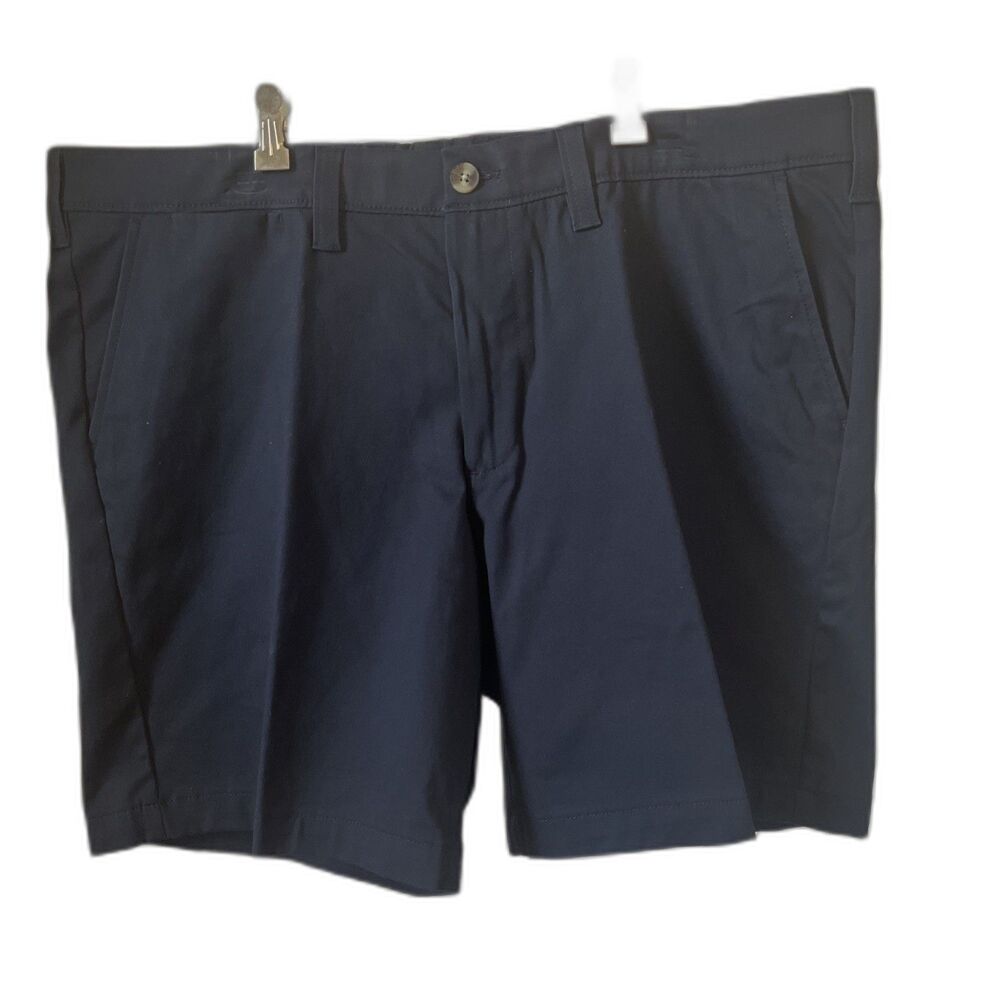 Sonoma Men's BIG & TALL Navy Flexware Shorts Flat Front Side Back Pockets Size44